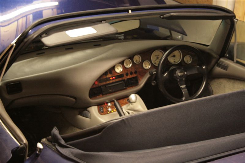 TVR , Griffith , 500, interior, cabin, dashboard 